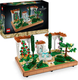 LEGO Icons Fountain Garden - Miniature byggesæt til voksne med blade, cypresser, træer, slyngplanter, blomster - Kreativ fødselsdagsgave idé, housewarming gave til kvinder, mænd - 10359 Byggesæt Besuche den LEGO-Store Standard titel