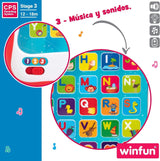winfun ColorBaby 44256 Læringsbakke med lys og lyd Babylegetøj Naty Shop