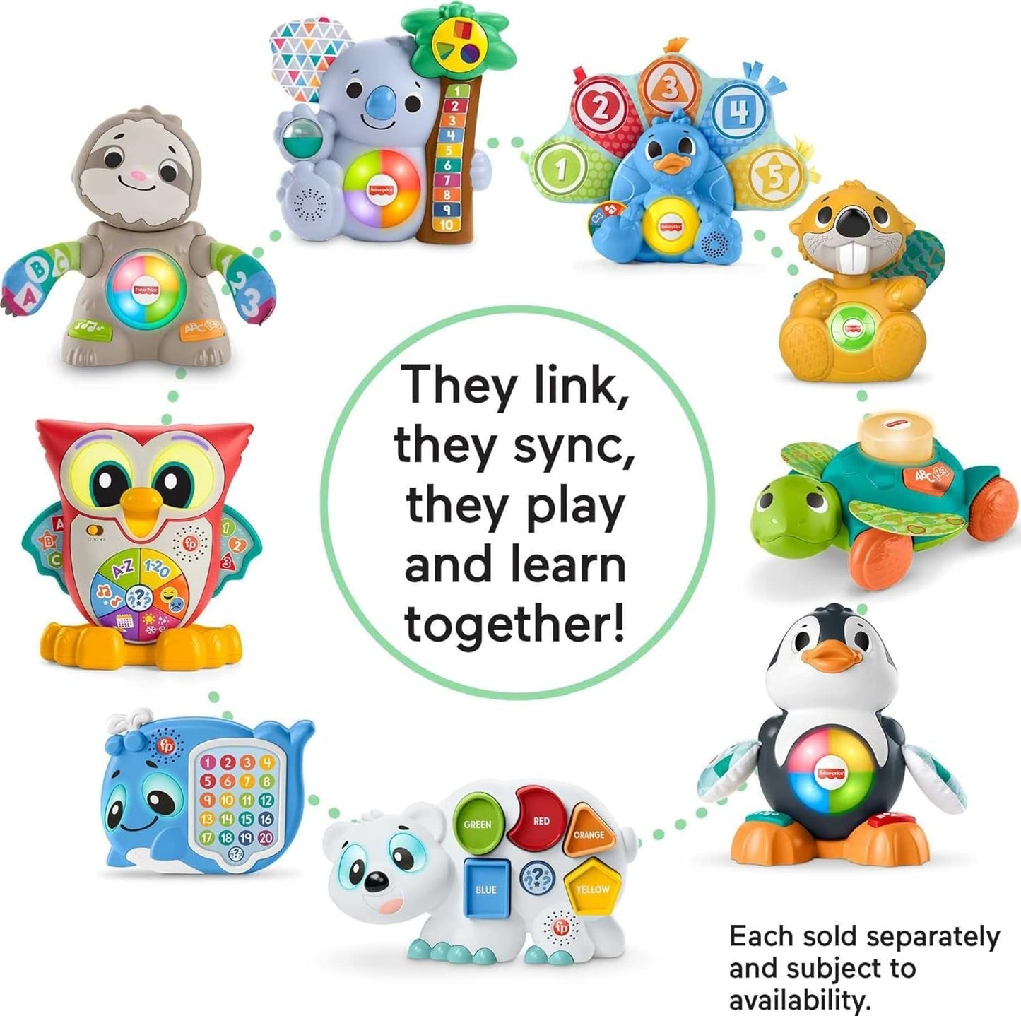 Fisher-Price Linkimals Emma lama Baby Legetøj Naty Shop