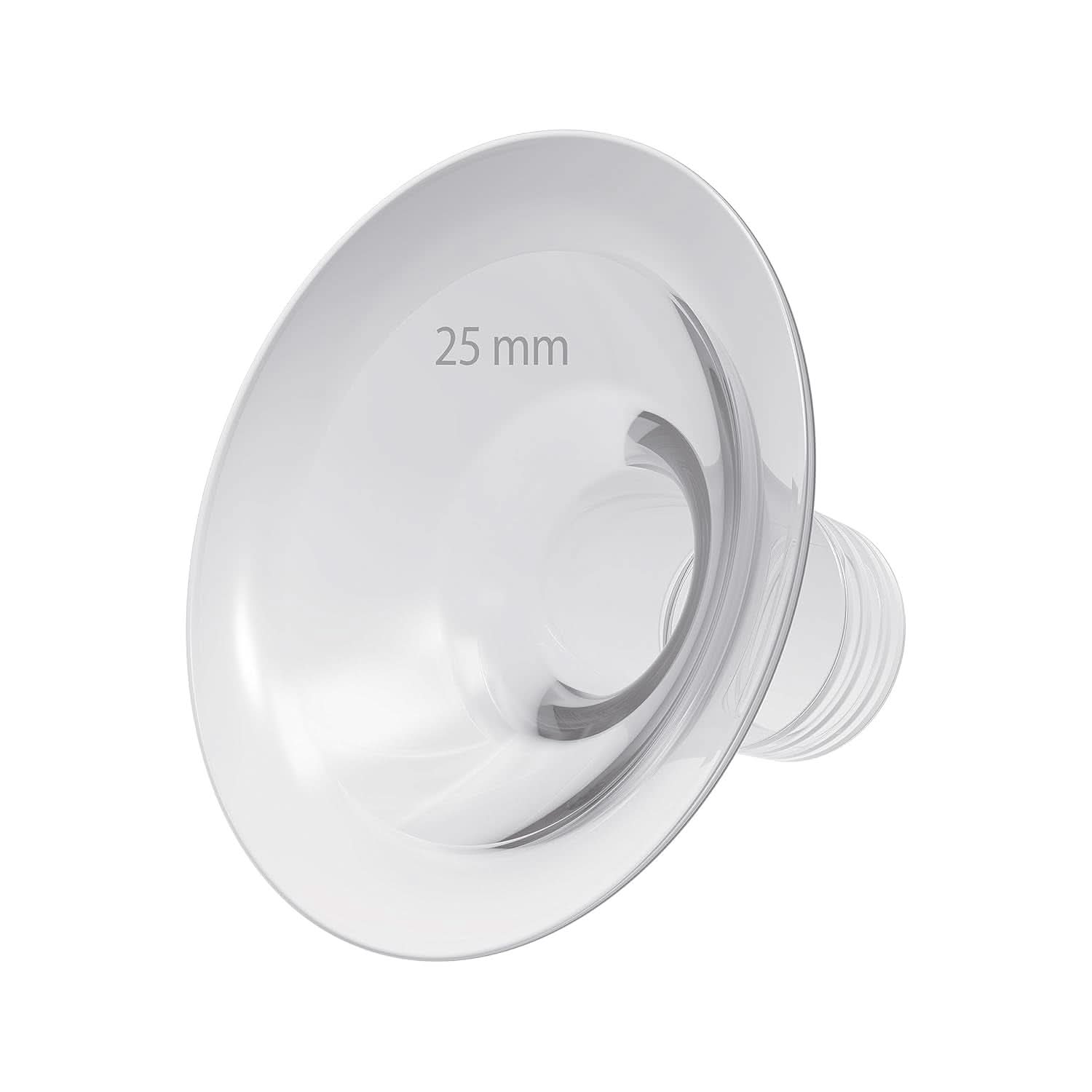 Manuel brystpumpe med 100 % silikone Softshape beskyttelse (B, 25 mm flange) og anti-kolik muligheder + 150 ml bred mund flaske med niveau 1 slow flow patte Tilbehør Mad og amning Bebe Naty Shop