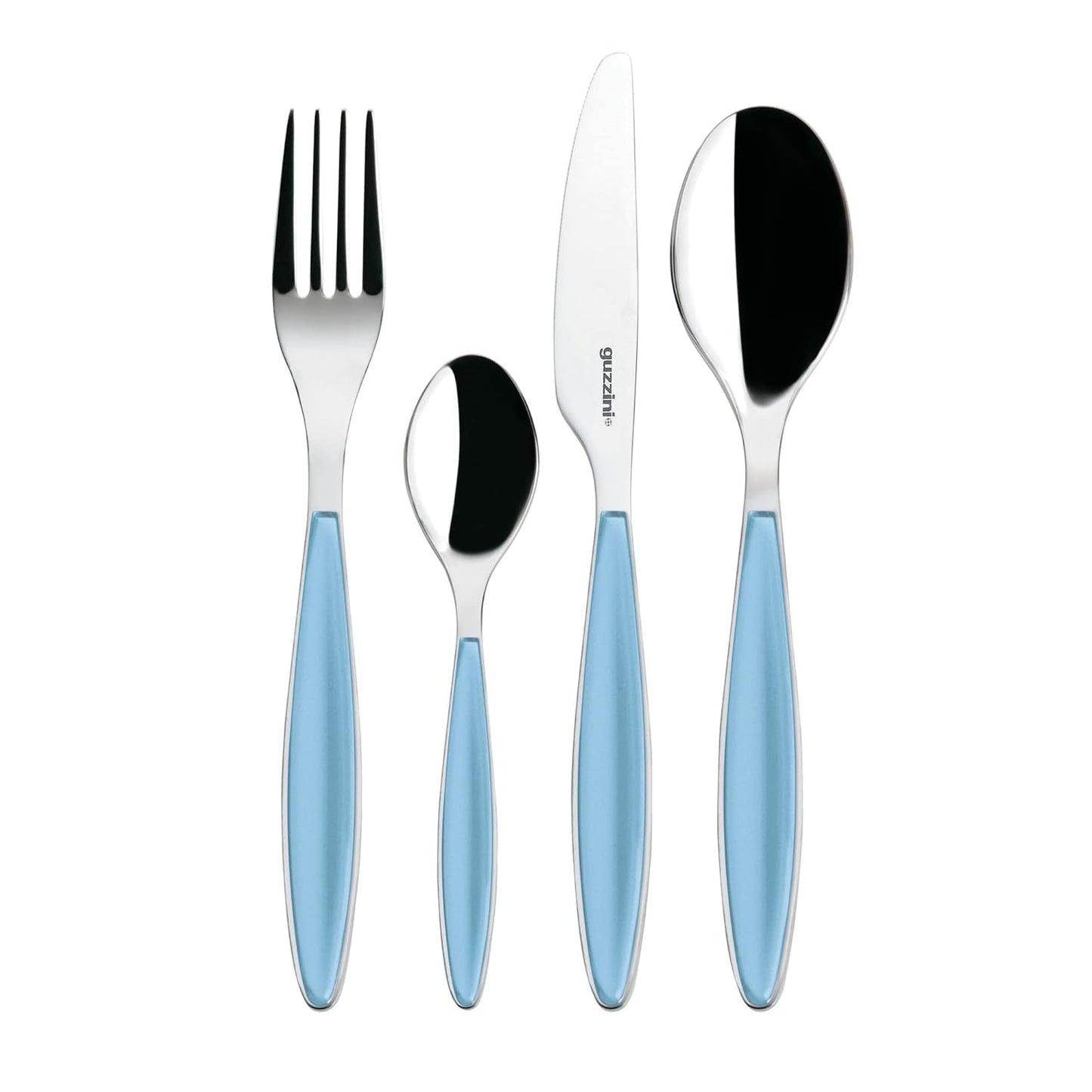 Guzzini - Feeling, bestiksæt 24 dele - Big blue Kitchen Naty Shop