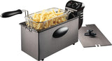 Bestron oliefrituregryde med koldzoneteknologi, 3,5 liter, 2000 watt Hvidevarer Naty Shop Antracit Single