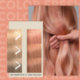 Wella Professionals Color Fresh Mask Peach Blush - hårbehandling til at revitalisere og ændre hårfarve - nærende nuance med avocadoolie - til blondt og lysnet hår - 150 ml Naty Shop Hair Mask