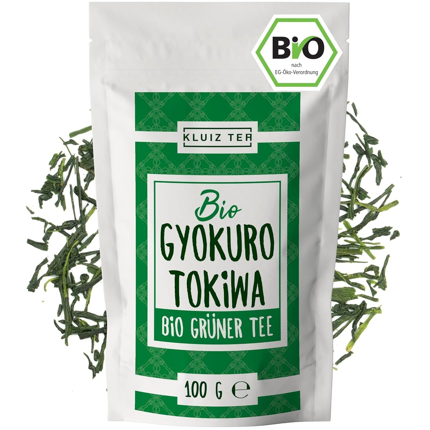 KLUIZ Gyokuro Tokiwa økologisk - Første håndplukket høst - Japansk grøn te I 100 gram I Økologisk grøn te