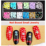 8 Boxen Nail Art Strass Kit - Nail Art Gemischt Strass Set, Nagel Kunst Strasssteine ​​Gems Perlen Edelsteine ​​Bunt Pferdeaugen Strass Für Nageldesign Zubehör Mit 1 Pinzetten Und 1 Strass Picker Für DIY