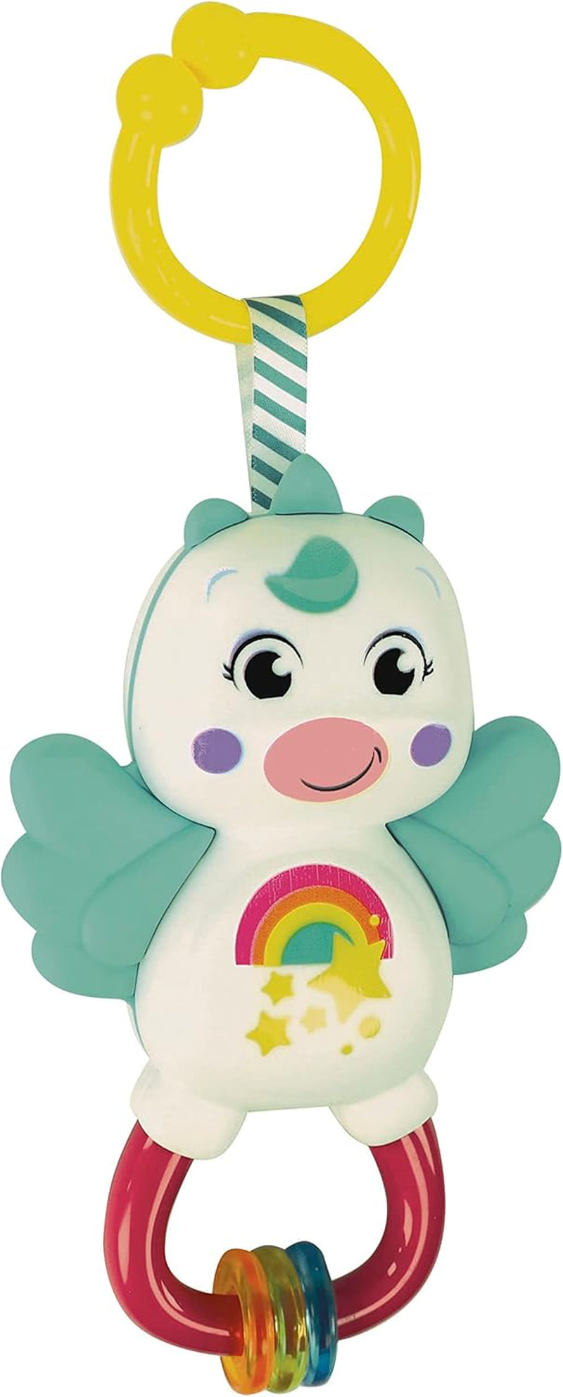 Clementoni 17778 - Little Unicorn Rattle - Sonaglio Neonato Con Massaggiagengive, Giocattolo Bambini 3 Mesi, Rafforza Le Capacità Motorie E Sensoriali - Made in Italy Jucarii Bebe Naty Shop Standard titel