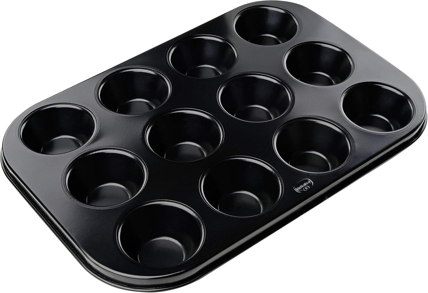 Dr. Oetker - Traditionel aluminium bradepande med non-stick belægning (farve: sort), 1 stk. Forme og bageplader Naty Shop