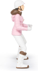 PAPO - Hestefigur - Rider Fashion Winter, passion for ridning, legetøj til børn fra 3 år. Naty Shop actionfigurer