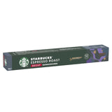 STARBUCKS Espresso Roast Entkoffeiniert af Nespresso, Dunkle Röstung, Kaffeekapseln 10 x 10 (100 Kapseln)