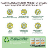 Økologisk Penne Rigate Pasta N.91 - 500 g fedtfattig hvedepasta - Kilde til fibre og protein