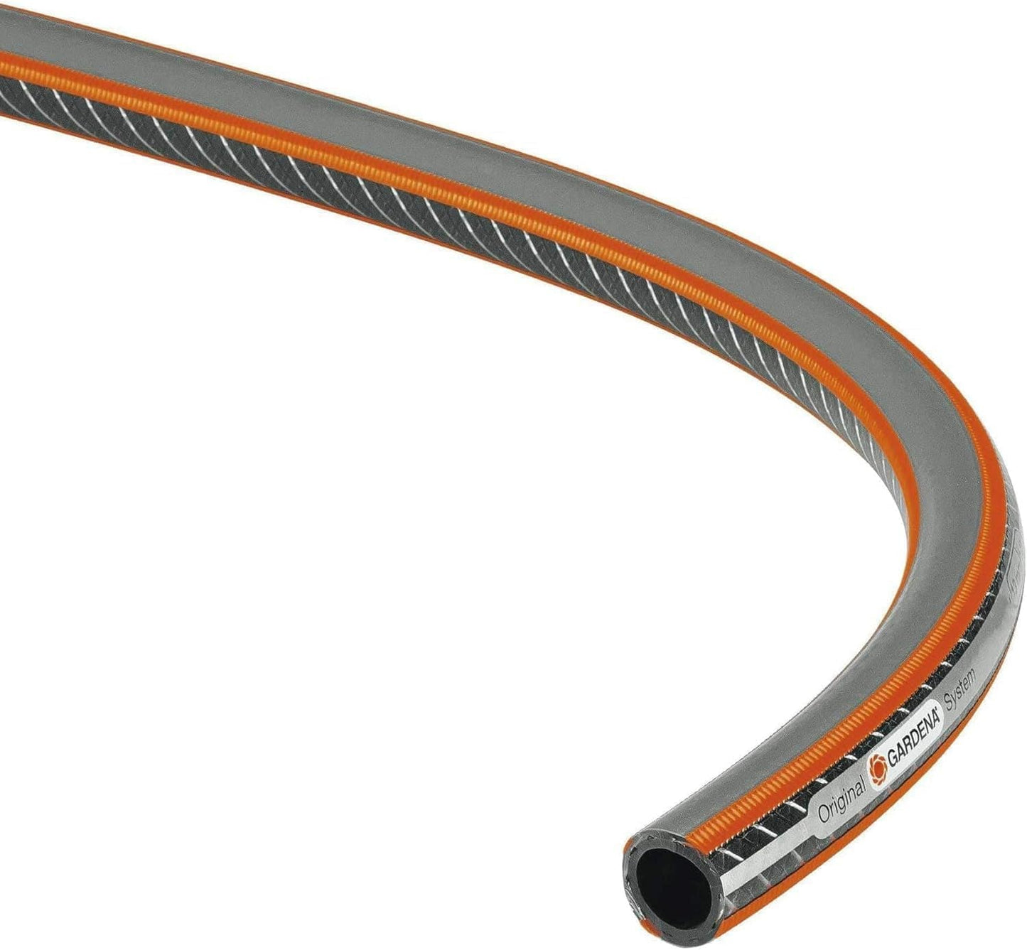 Gardena Haveslange Polyvinylchlorid (PVC), Comfort HighFLEX 19 mm (3/4 tomme), 50 m: Haveslange med Power-Grip-profil, 30 bar sprængtryk, meget fleksibel, formstabil, UV-bestandig, pakket (18085-20)