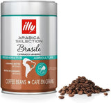 ILLY 6 æsker kaffebønner, 250 gram hver, Arabica Selection, Brasilien, Cerrado Mineiro certifikat, Regenagri