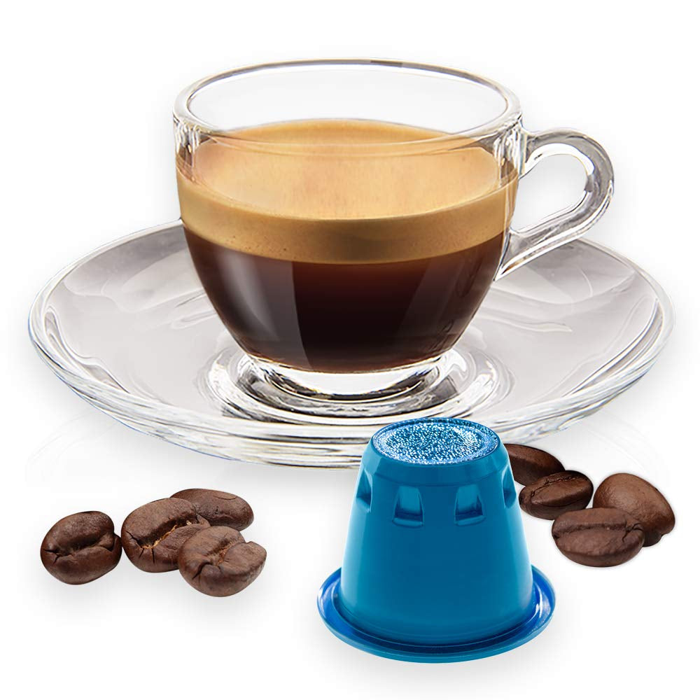 Decaffeinato kaffekapsler Nespresso-kompatible 5,6 g x 100 kapsler