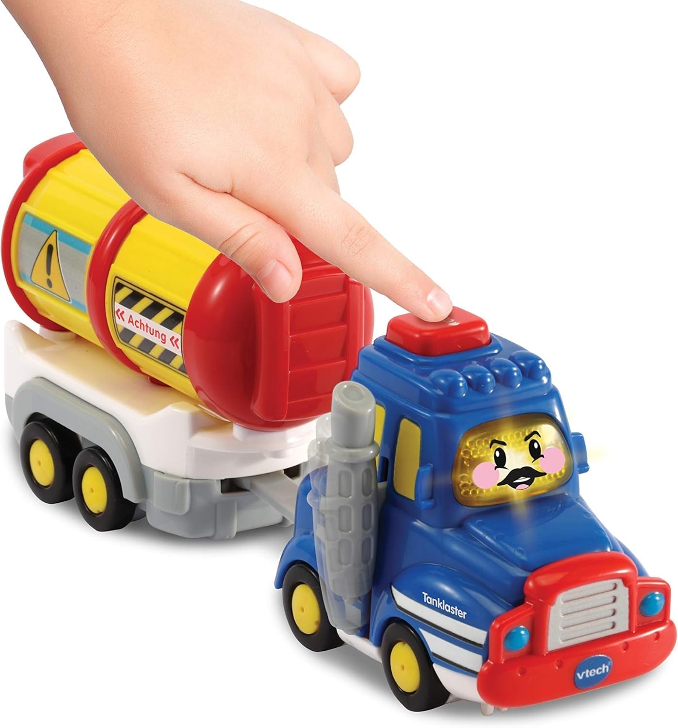 Vtech 80-540204 TUT TUT Baby Flitzer - Tankvogn og trailer Bebe Toys Naty Shop