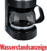 24V Truck Kaffemaskine - Truck Kaffemaskine - Filter Kaffemaskine - Hold Varm Kaffemaskine - Glaskaraffel Kaffemaskine - Sort