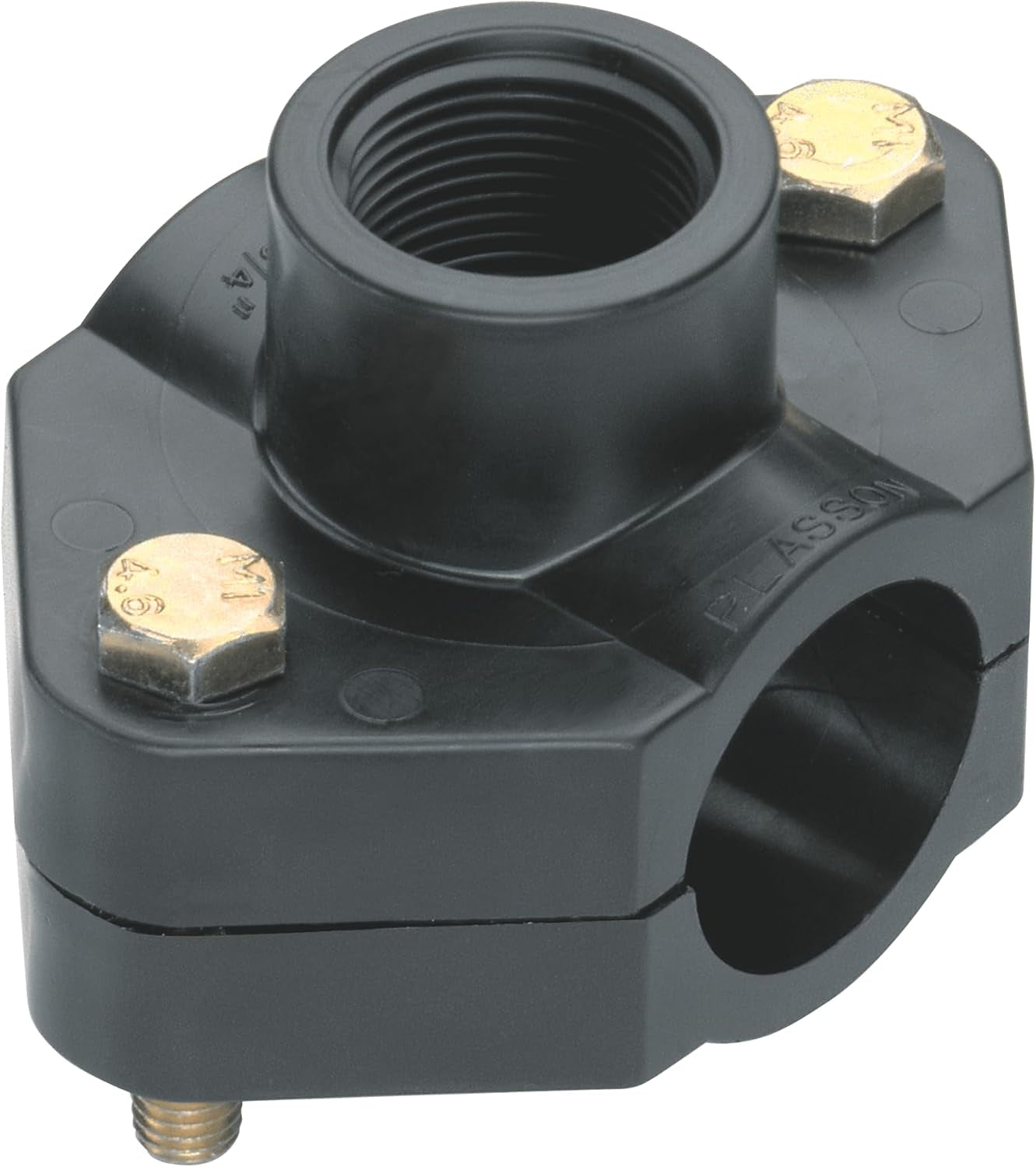 Gardena Irrigation System Connection Sadel, 25 mm x 3/4 tommer indvendigt gevind: Til tilslutning af kunstvanding i rør, kompatibel med kunstvandingsstik 2739 og 2740 (02728-20)