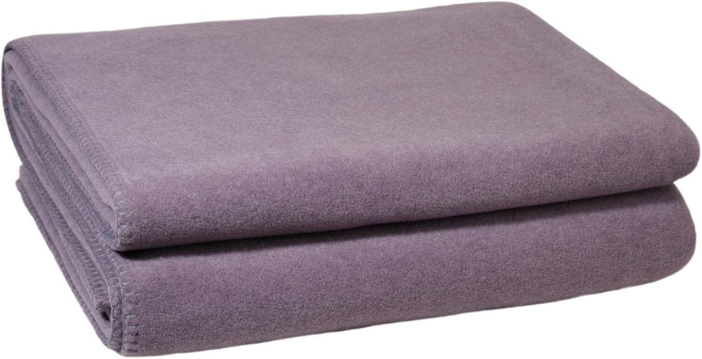 Zoepritz Decke in Der Farbe: Rot, Aus 65% Polyester, 35% Viscose Hergestellt, Grøøe: 160X200 Cm, 103291-235-160X200