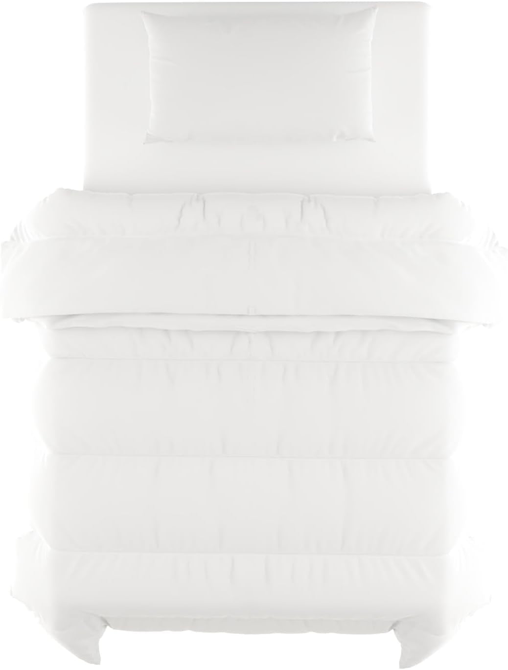 Prestige quilt, 4 sæsoner, Made in Italy, hvid, 150 X 200 cm Dyner og dyner Naty Shop