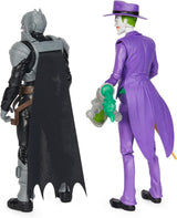 DC Batman Adventures Batman Vs the Joker actionfigursæt, 30 cm - 2 fuldt bevægelige figurer med 12 gear til spændende rollespil, legetøj til 4+ børn Actionfigurer Naty Shop