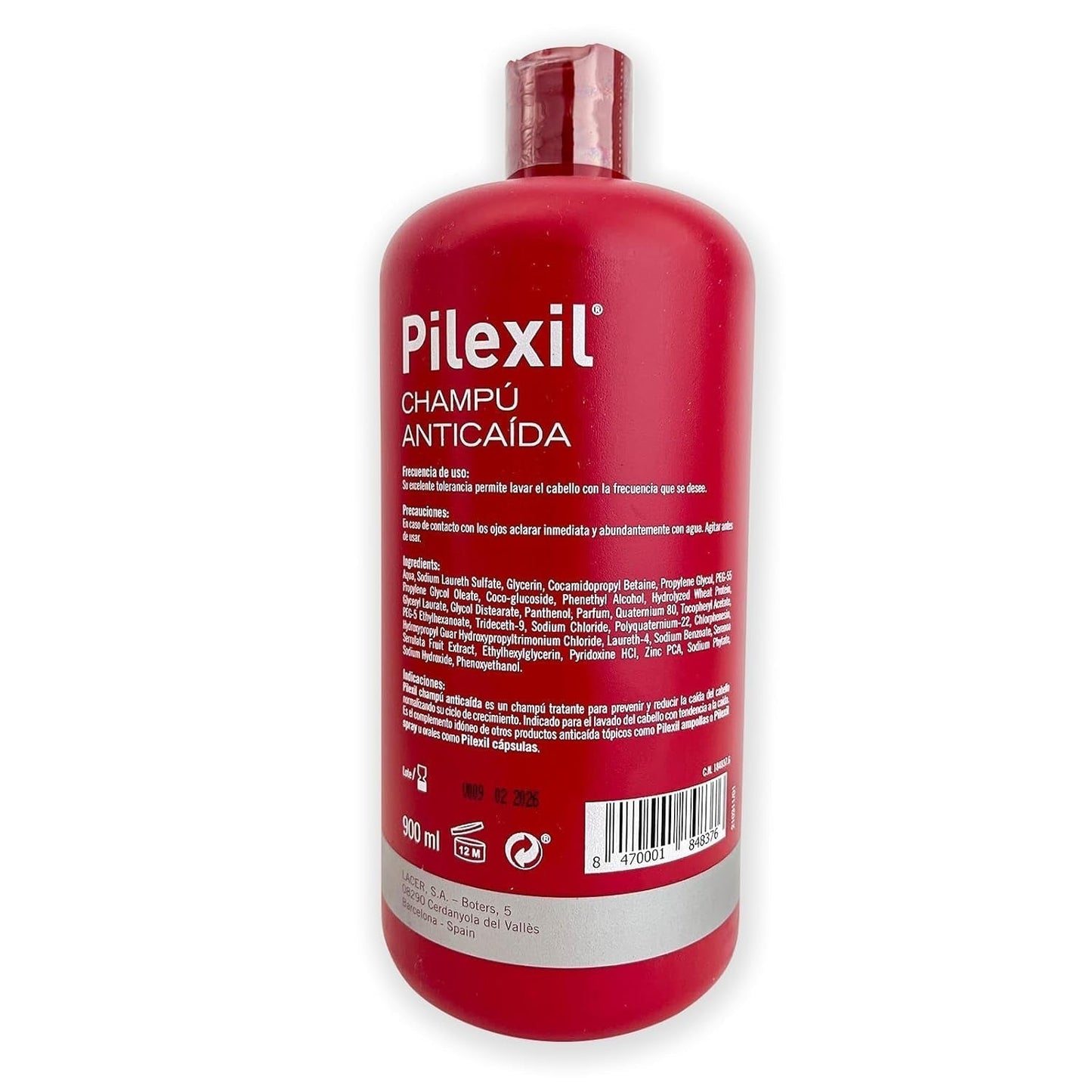 Lacer shampoo mod hårtab 900 ml Lacer hårpleje