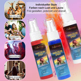 Hårsprayfarve - 30 ml Midlertidig grøn hårfarvespray, naturlig hårfarve Midlertidig hårfarvespray, vaskbar hårfarve til fest Cosplay Halloween (grøn) Naty Shop hårfarve