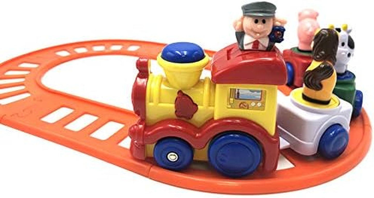 - Animal Farm musikalsk tog (CPA Toy Group 68001), assorteret farve/model Jucarii Bebe Naty Shop