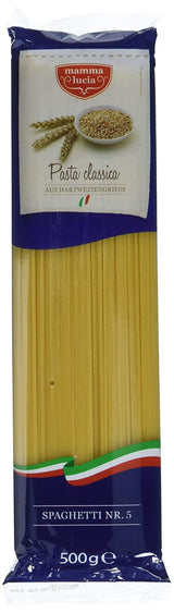 Pasta Spaghetti nr. 5, pakke med 20 stk. (20 x 500g)