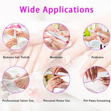 100/180 neglefilsæt, gel neglefiler, neglefil sæt, neglefil, gel neglefil, til gel negle, manicure pedicure, kæledyr (5 stykker, 5 stilarter)