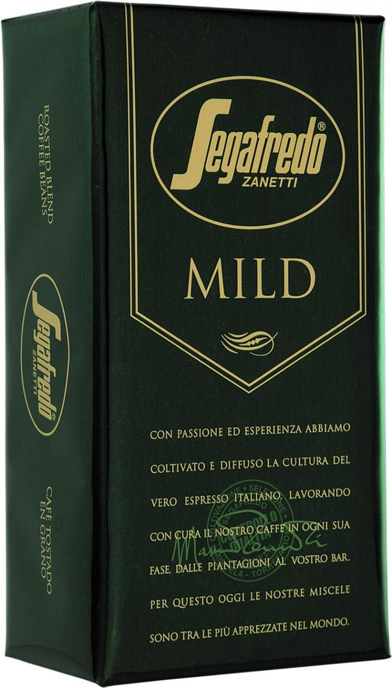 Segafredo Milde kaffebønner (6 x 1 kg) fra Italien