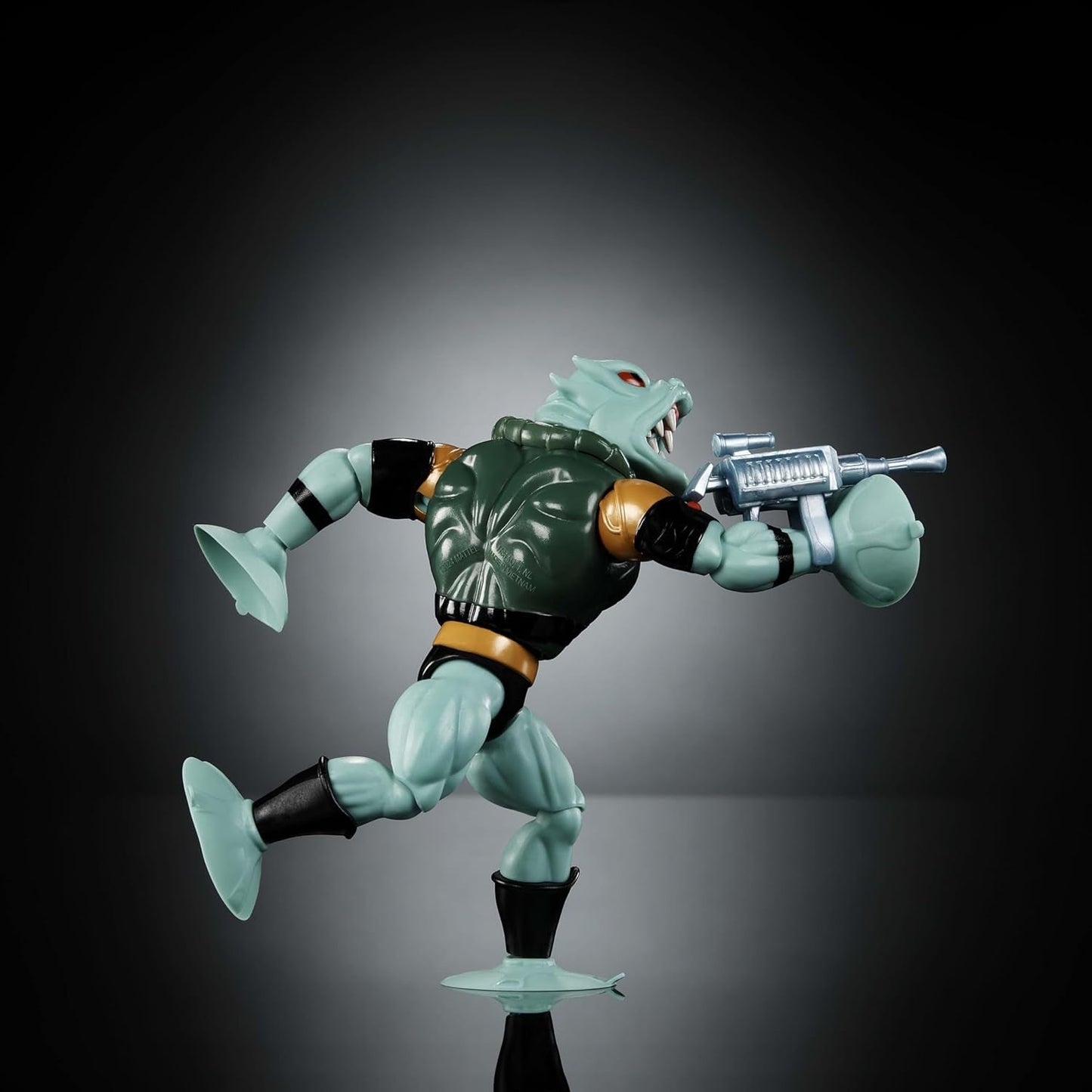 Masters of the Universe Origins Action Figur Leech fra tegneseriesamlingen, ca. 14 cm højt sugemonster fra 1980'ernes tv-serie, design og tilbehør med mange detaljer, JBM83 Actionfigurer Naty Shop