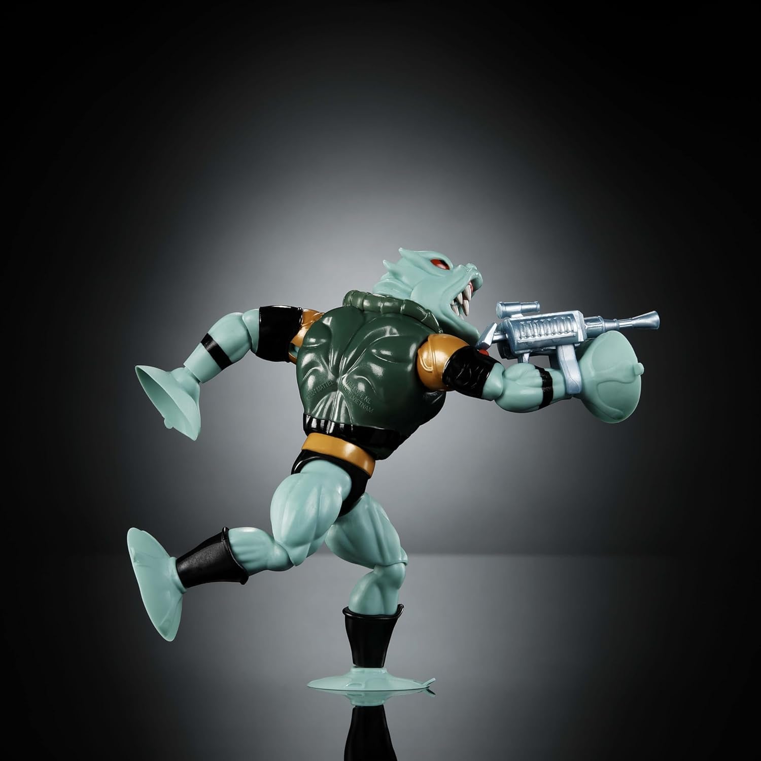 Masters of the Universe Origins Action Figur Leech fra tegneseriesamlingen, ca. 14 cm højt sugemonster fra 1980'ernes tv-serie, design og tilbehør med mange detaljer, JBM83 Actionfigurer Naty Shop