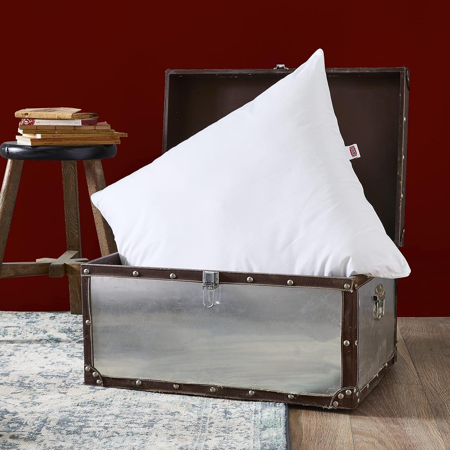 Vægmide- og væggeluspude 60 X 60 cm, medium komfort, Multi Protect-pude, blødhed og beskyttelse, kan maskinvaskes ved 40 °C Naty Shop standardpuder