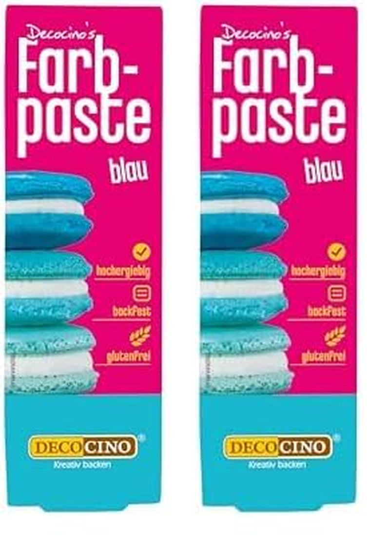 DECOCINO pink farvepasta - 20 g - Madfarve, ideel til farvning af kager, fondant og cremer - Fri for azofedtsyrer og gluten