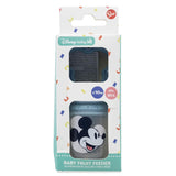 Tataway Disney Mickey Mouse Baby frugt sut lavet af BPA fri plast med kvælningsfunktion, vaskbar og genanvendelig
