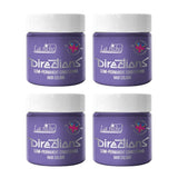 Vejledning semi-permanent hårfarve 100 ml æske 4 pakke (Pillarbox Red) Naty Shop Wisteria hårfarve 100 Ml (pakke med 4)