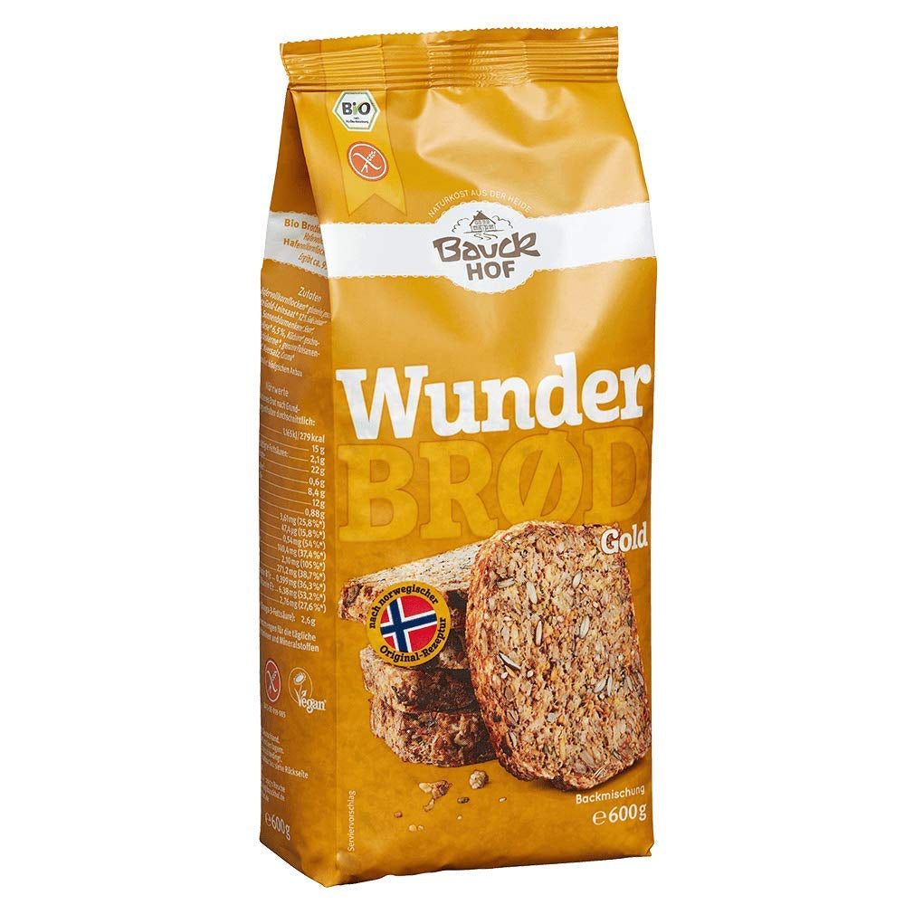 Wunderbrød Guld, 600 G Naty Shop 600 G (1. pakke)