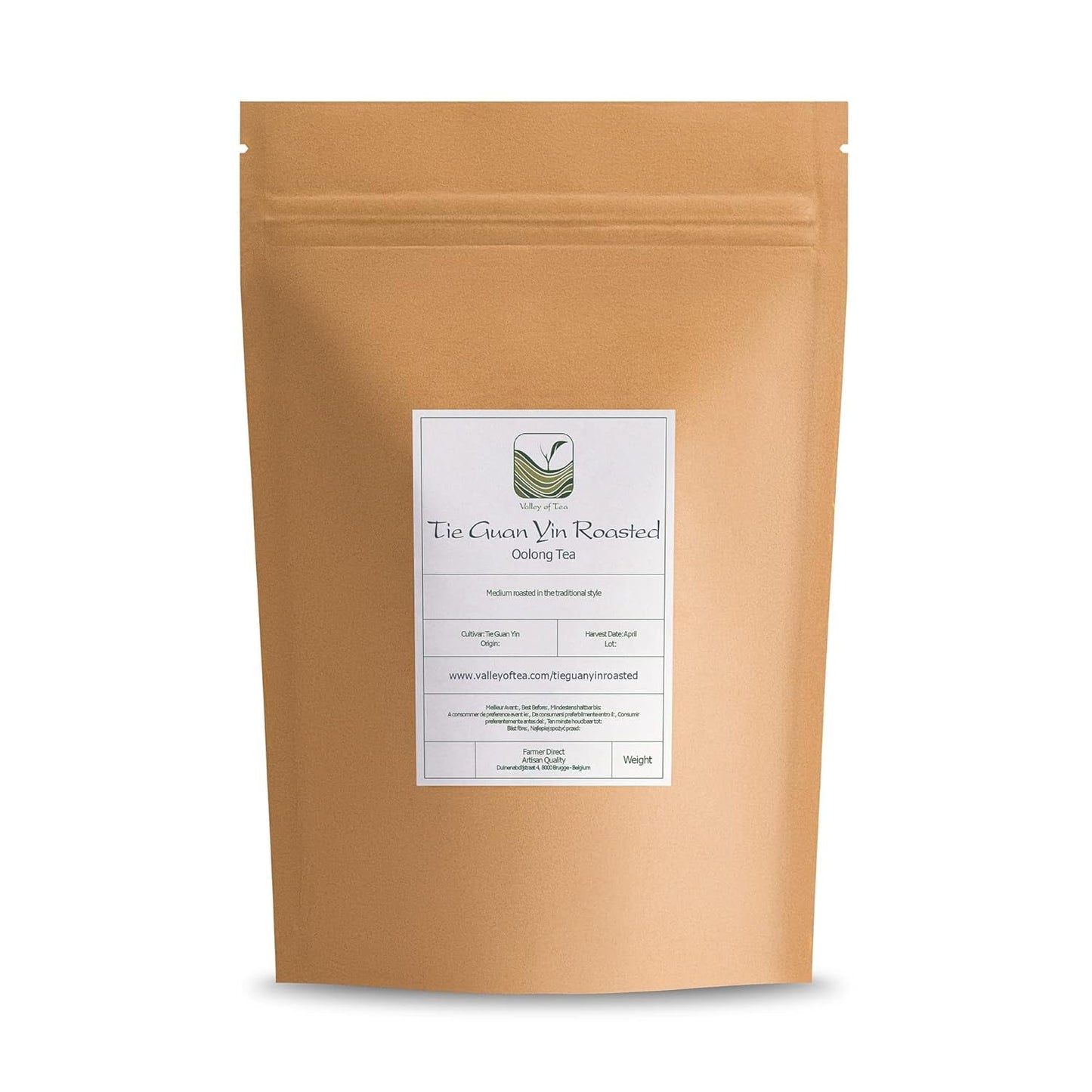 Tie Guan Yin Oolong Tea - Brændt blå te Ti Kuan Yin Kina - kinesisk Wu Long Tea Tieguanyin - Blå te Olongh Tea Olongo Tea