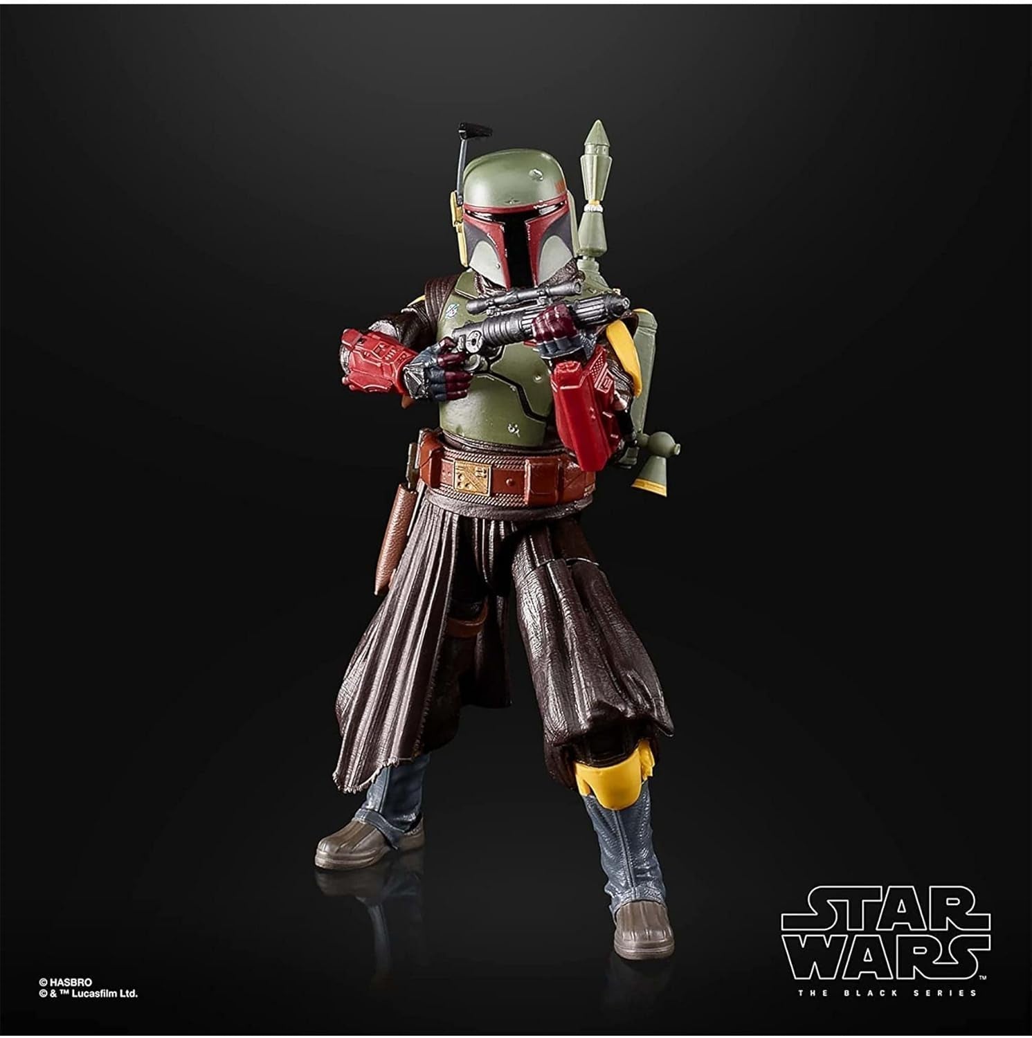 Star Wars Hasbro Black Series Boba Fett (Throne Room): The Book of Boba Fett samlerfigur, til børn fra 4+ år, multi, 15 cm højde actionfigurer Naty Shop