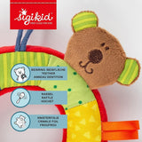 SIGIKID 40490 Aktiv ring Baby Activity PlayQ Legetøj til piger og drenge anbefales til børn fra 3 måneder flerfarvet Babylegetøj Naty Shop