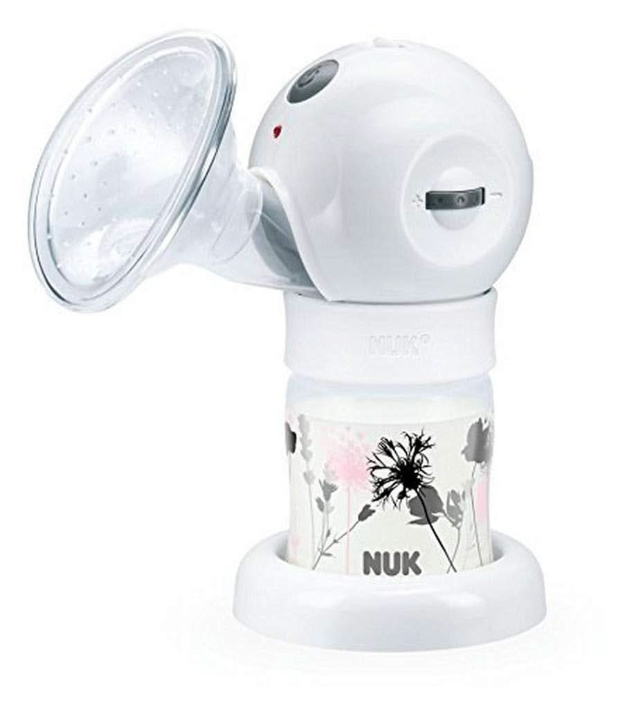 Elektrisk brystpumpe Nuk Luna Tilbehør Mad og Amning Baby Naty Shop Hvid 1 stk