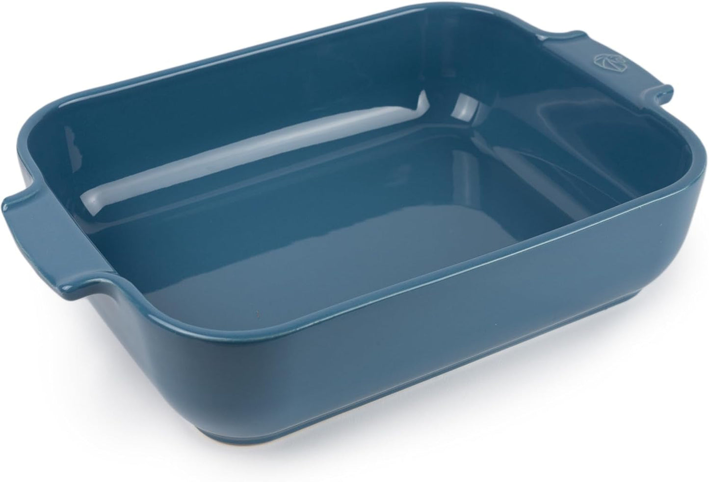 Peugeot Appolia Rechteckige Auflaufform Mit Griffen, Keramik, Schiefer / Grau, 7,2X31X21,7 Cm, Fassungsvermögen: Ca. 2 L, 60060 Forme og bageplader Naty Shop Hellblau