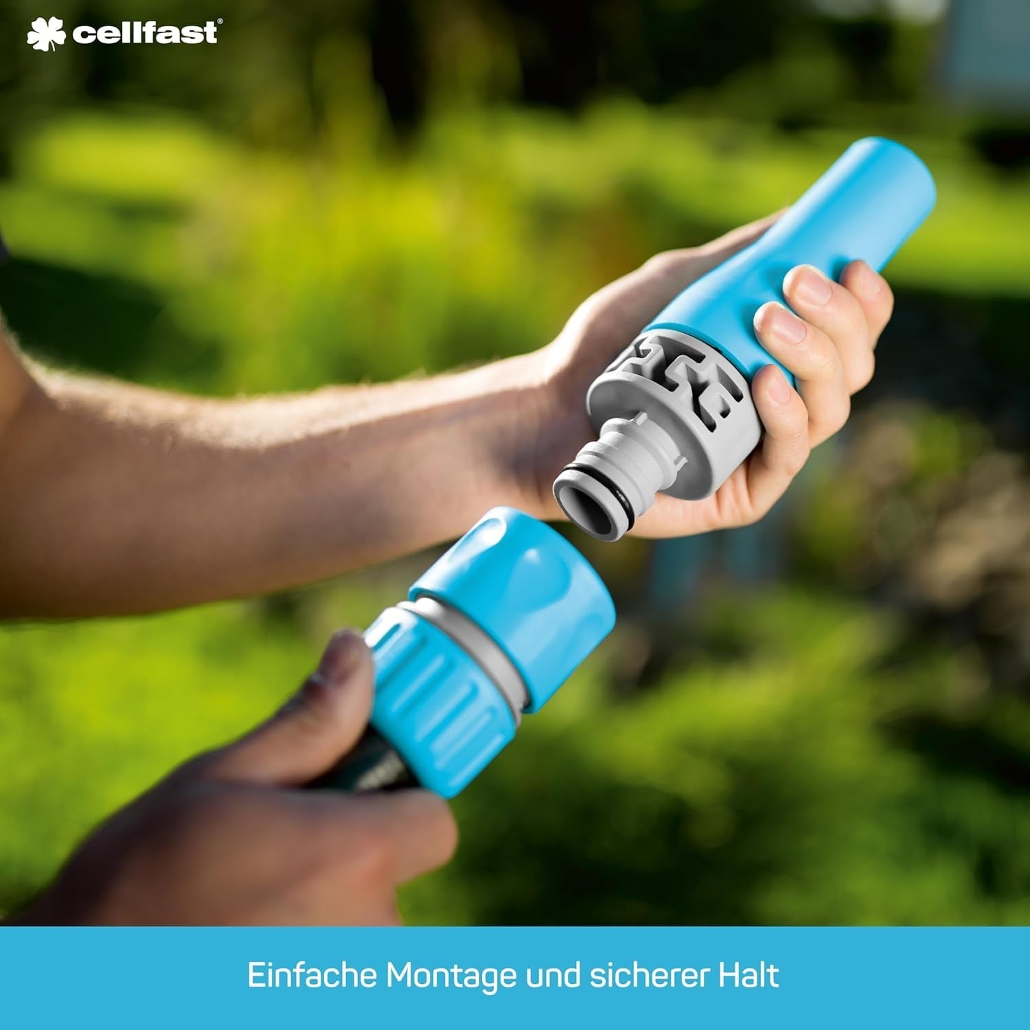 Cellfast Basic forbindelse, blå, G3/4" (26,5 mm)