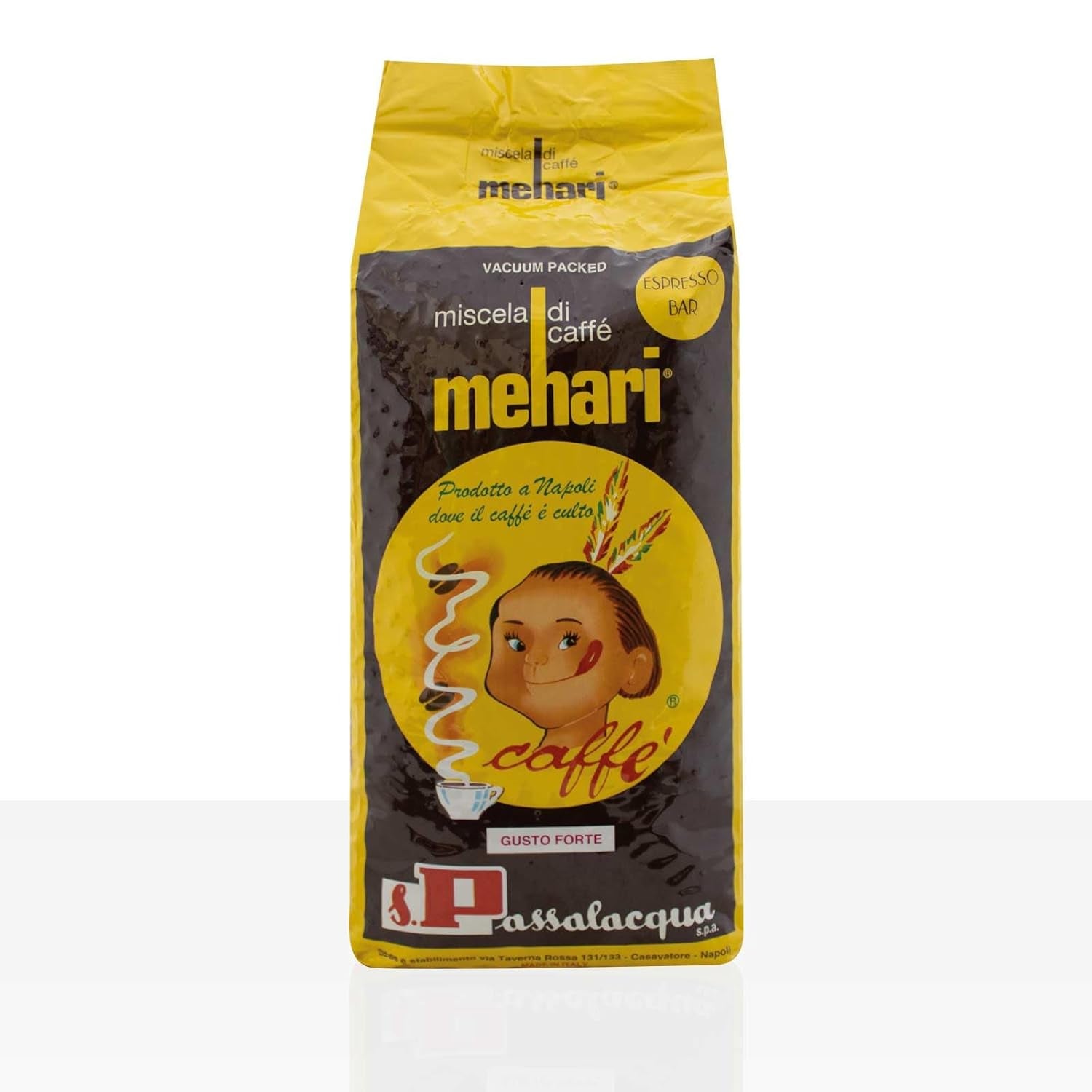 MEHARI KAFFE - ESPRESSO BAR - 1 kg PAKKE KAFFE BØNNER