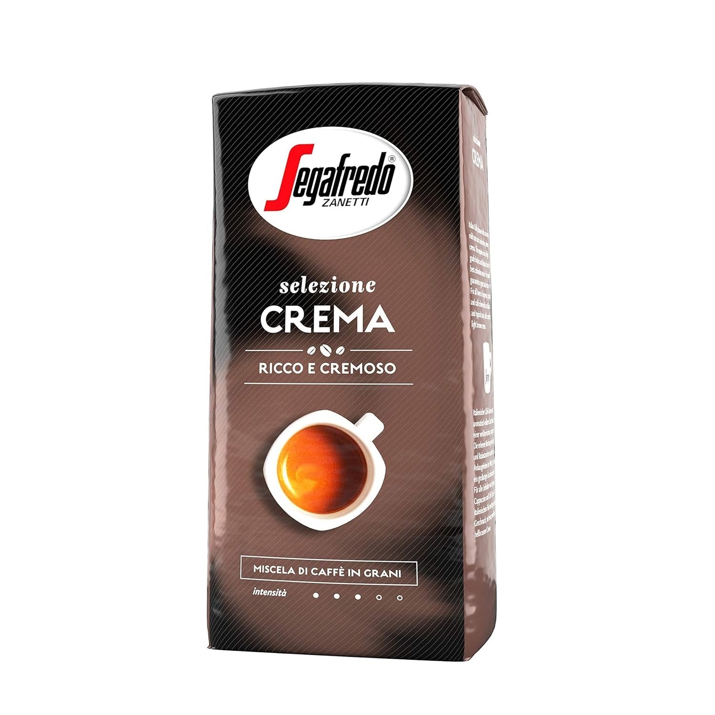 Segafredo Zanetti Selezione flødebønner, pakke med 6 (1 x 1 kg)