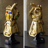 LEGO 76191 Marvel Super Heroes Infinity Glove Avengers Thanos Handske Modelbyggesæt til voksne Fanvare Gave til Mænd Kvinder Hendes Ham Byggesæt Besuche den LEGO-Store