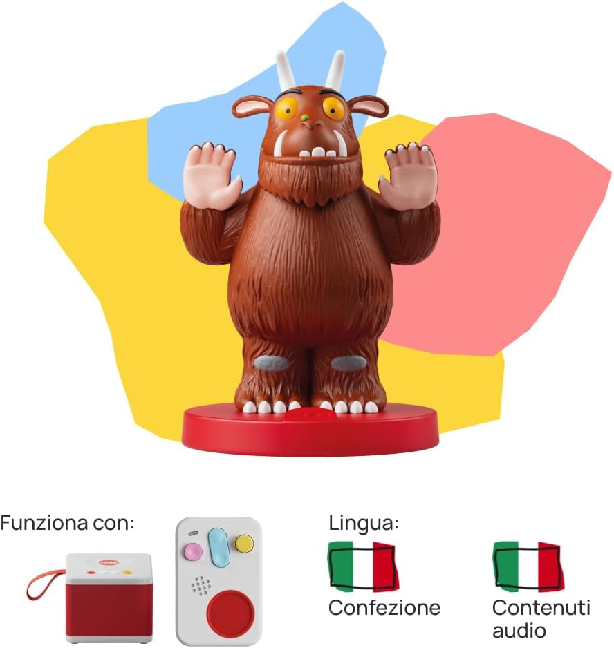 FFR14501 Mickey Mouse lydkarakter, ll Gruffalo, historie og pædagogisk babylegetøj Naty Shop