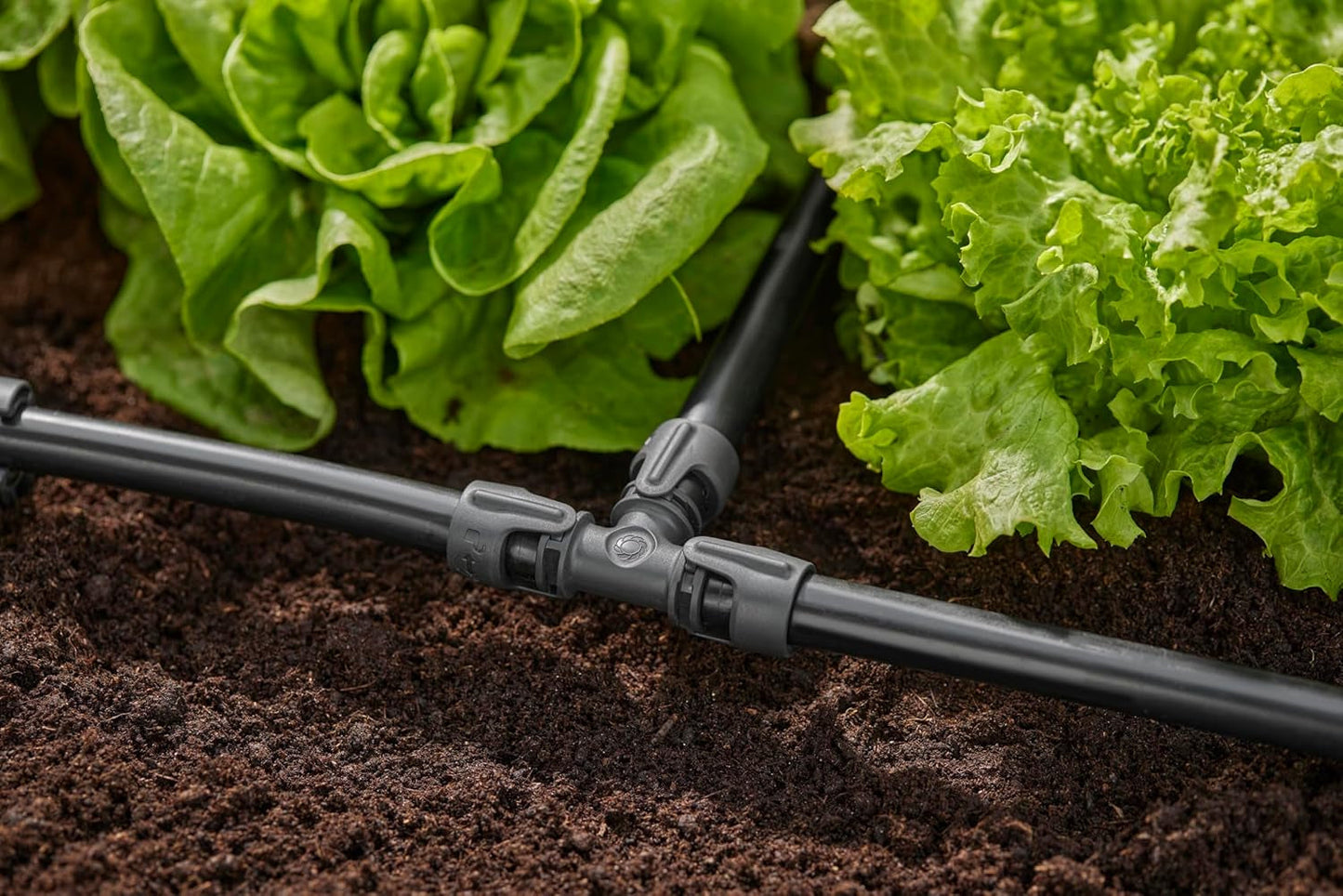 Gardena mikro-drypvandingssystem T-stykke 13 mm (1/2"): Konnektor til 13 mm foderrør, T-gren, automatisk kunstvanding, genanvendelig (13201-20)