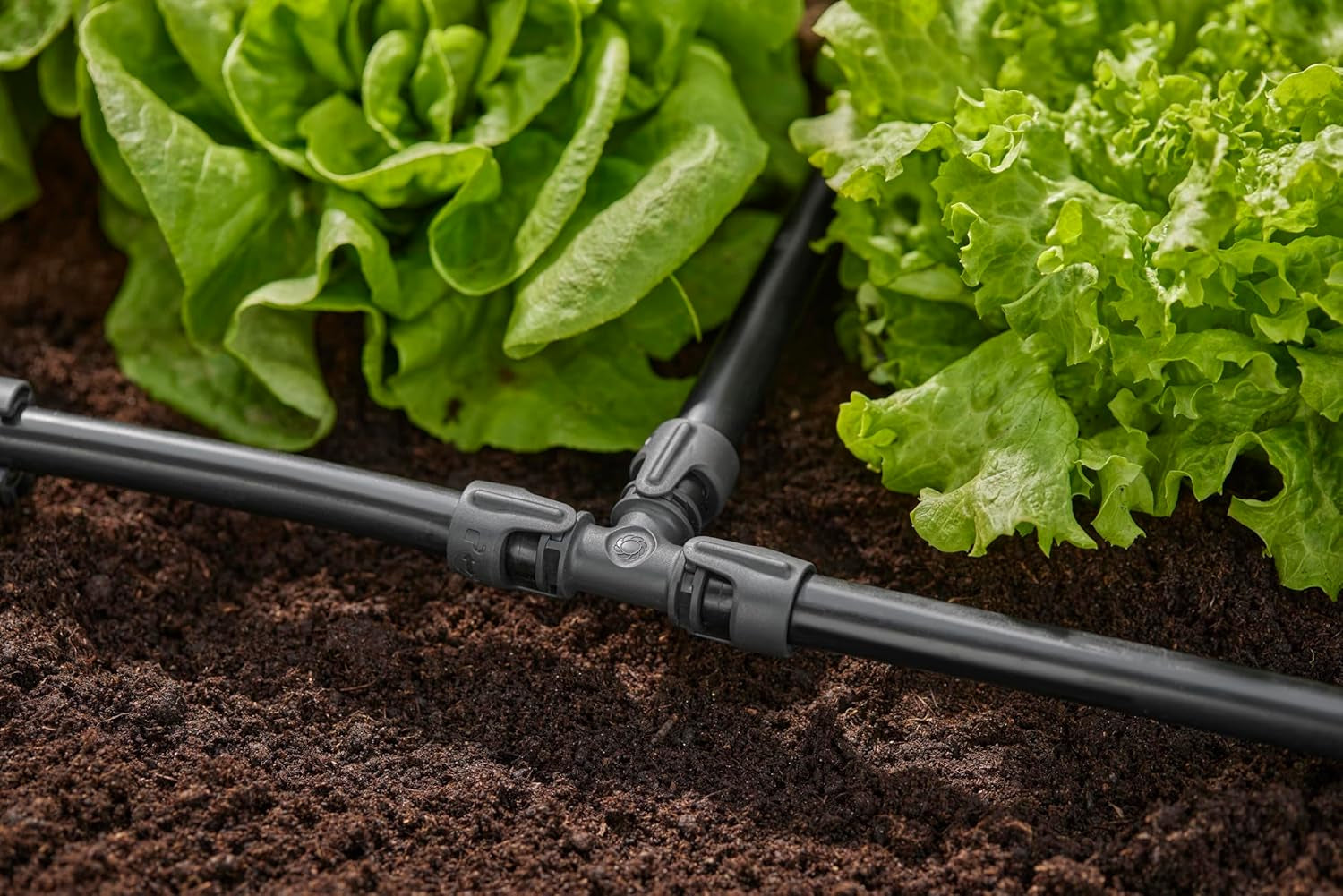 Gardena mikro-drypvandingssystem T-stykke 13 mm (1/2"): Konnektor til 13 mm foderrør, T-gren, automatisk kunstvanding, genanvendelig (13201-20)