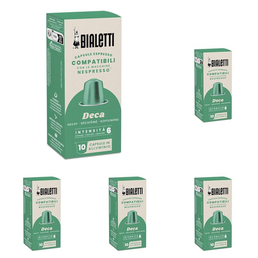 - Kaffee Nespresso®-kompatible kapsler – koffeinfri – 10 kapsler (pakke med 5)