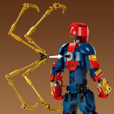 LEGO Marvel Iron Spider-Man-byggeklodser Superhelte-actionlegetøj til børn 8+ Drenge og piger Pansersæt Bygbare model Avengers gaveidé til Marvel-filmfans 76298 Byggesæt Beuche den LEGO-Store